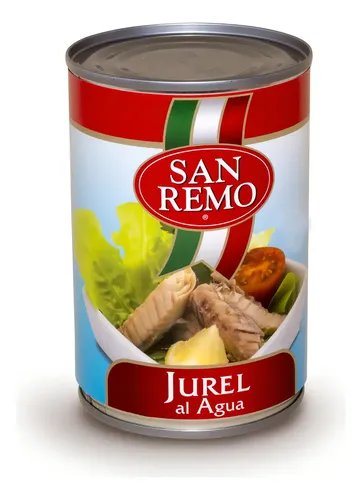 JUREL AL AGUA SAN REMO 24X425 GR                  