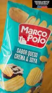 PAPAS FRITAS C/A QUESO CREMA SOYA 180 GR          