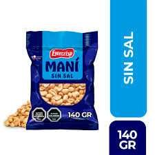 MANI SIN SAL 140 GRS EVERCRISP                    