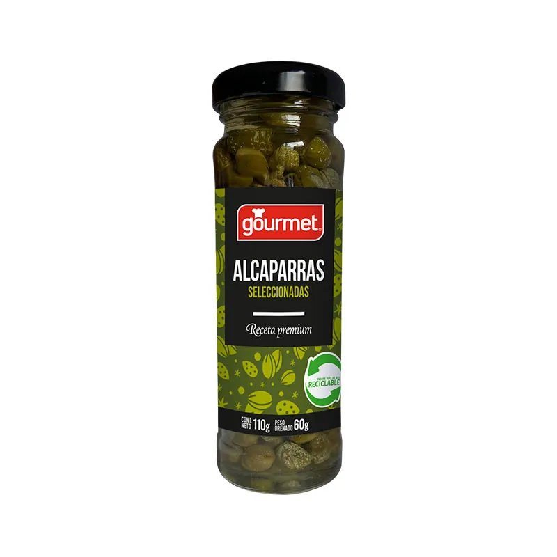 FRASCO ALCAPARRAS *110GRS. GOURMET                