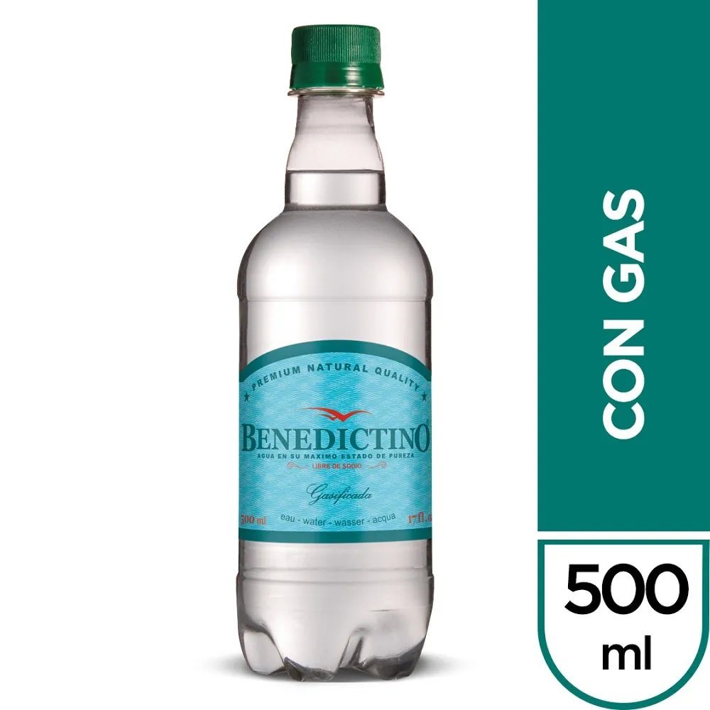 BENEDICTINO C/GAS PET  12*500CC                   