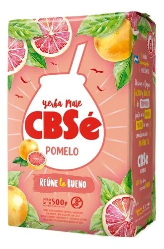 YERBA MATE CBSE POMELO *500GRS.                   