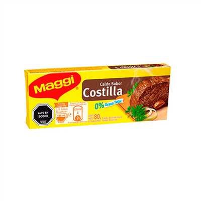 CALDO COSTILLA  30*8*10GRS.  MAGGI                