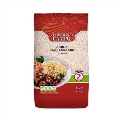ARROZ LARGO G-2 IMPORT *1KG. LO MEJOR DEL CAM     