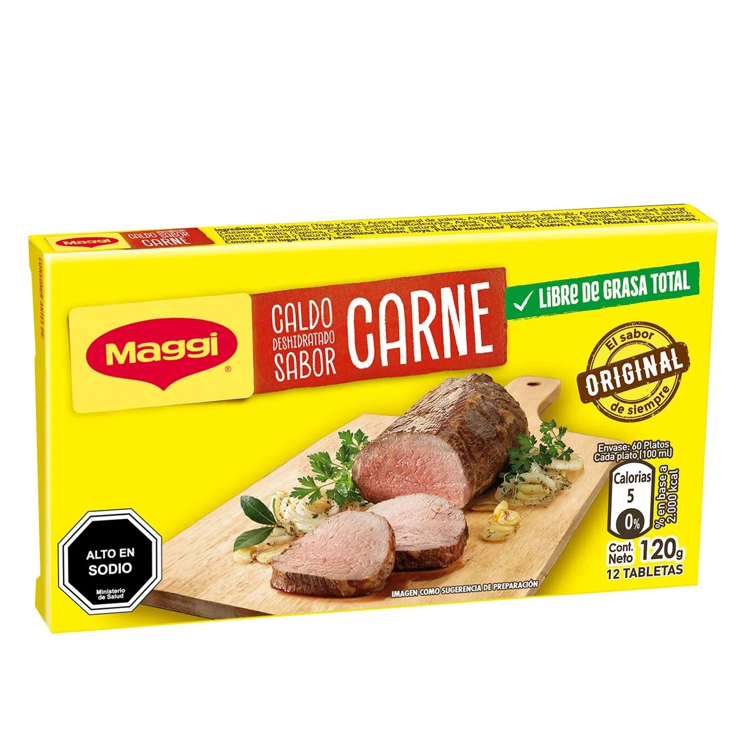 CALDO CARNE  30X12X10 GR. MAGGI                   